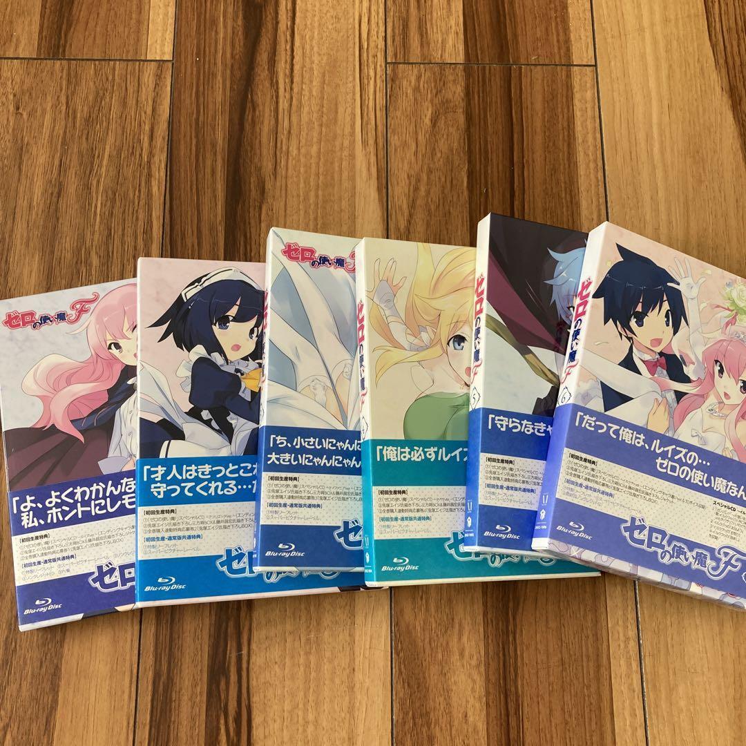 Zero no Tsukaima F Blu-ray 1-6 volumes set