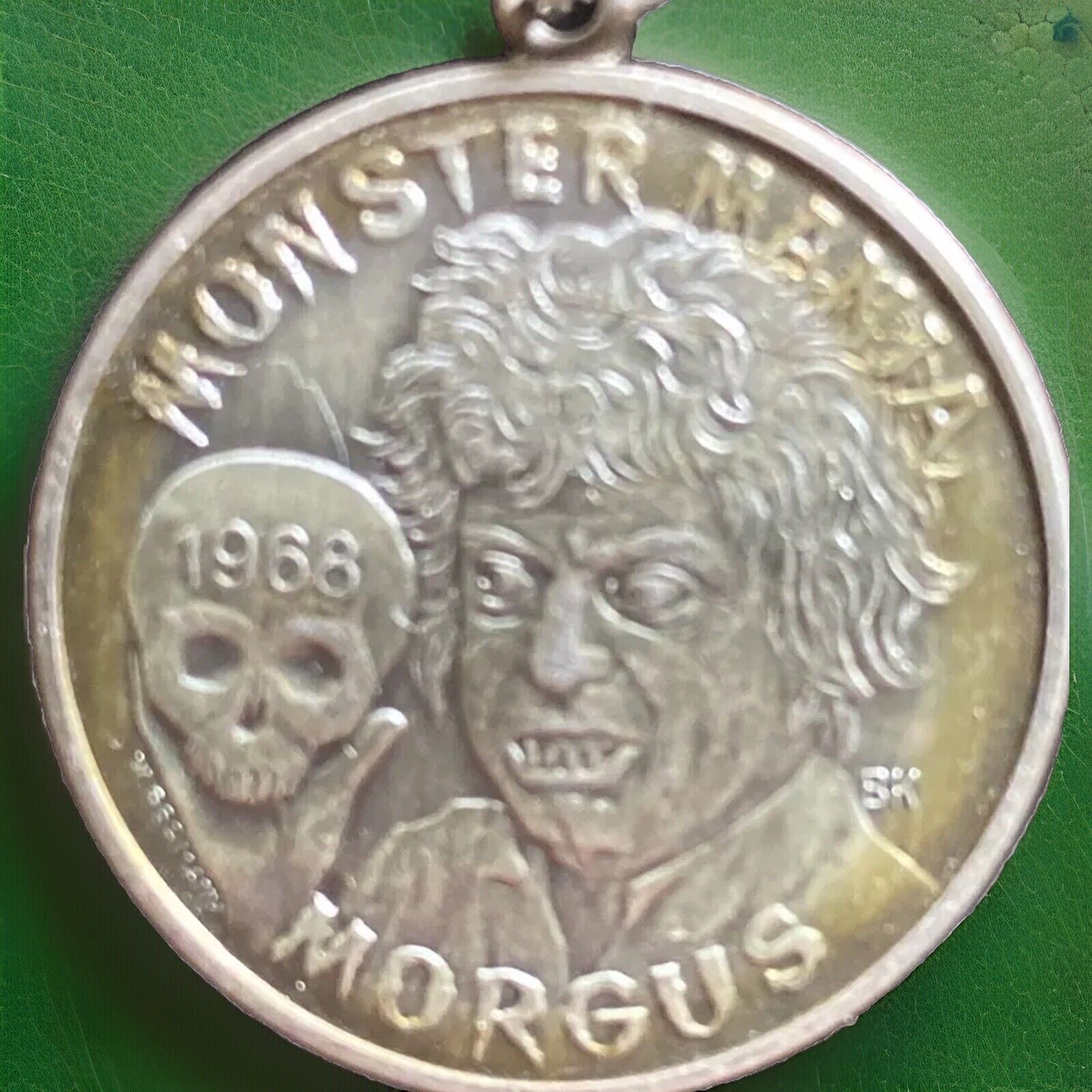 1968 Mardi Gras Medal Krewe Of Alla Monster Mania Morgus