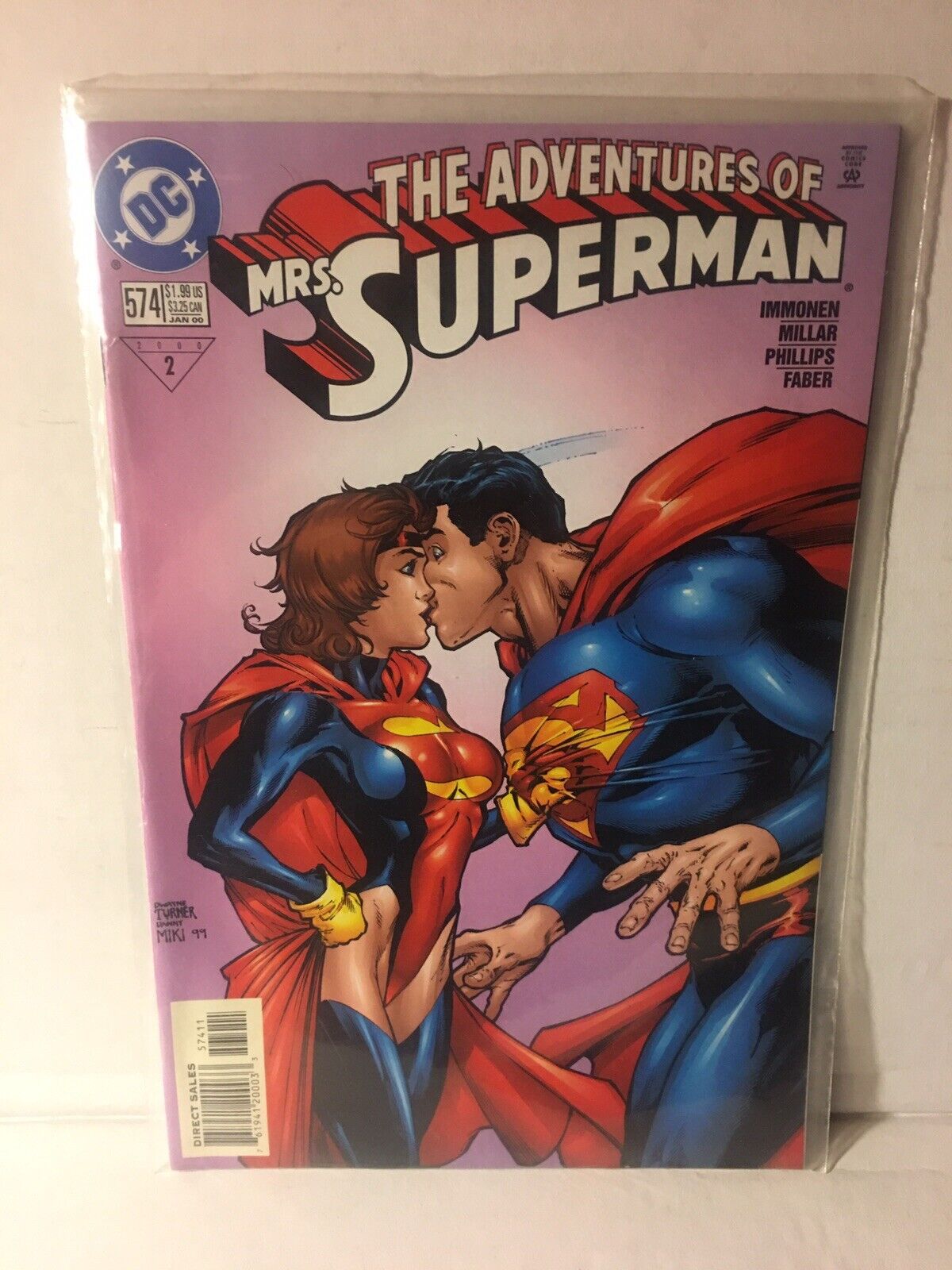 Superman #574 DC Comics Comic Book Year 2000 - Mrs. Superman
