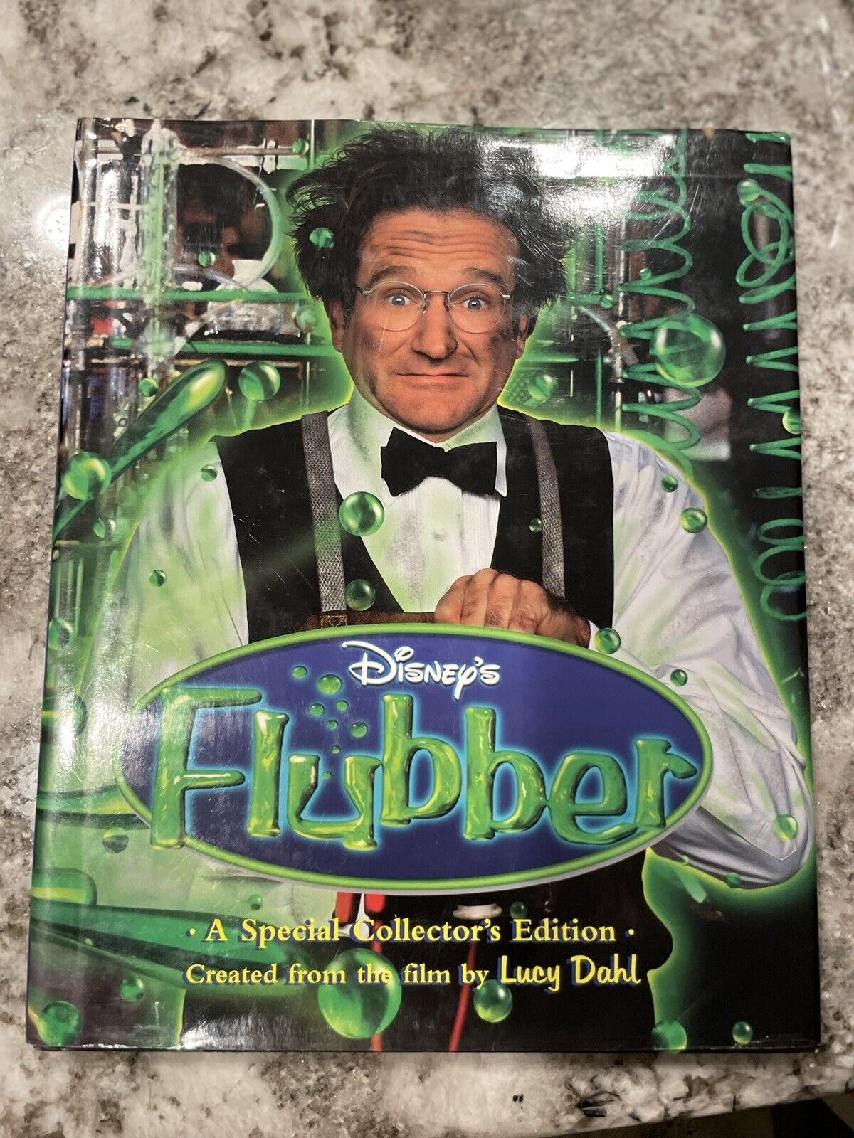 Special Collector's Edition Robin Williams in Disney's Flubber Book 1st Edition