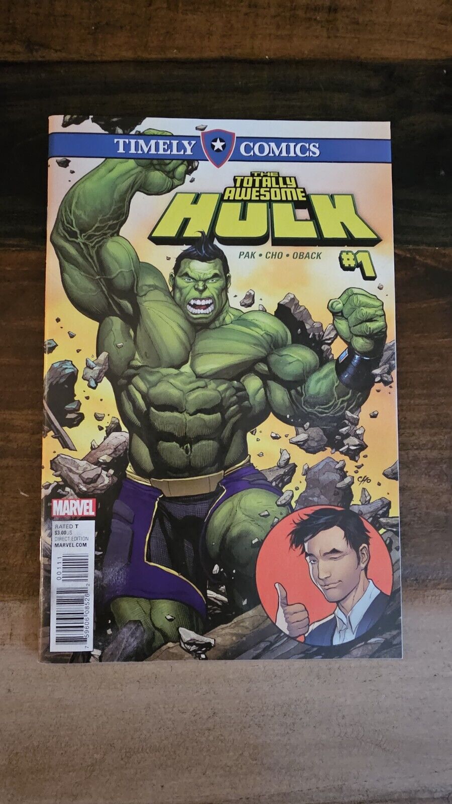 Totally Awesome Hulk # 1 1st Print Cho as Hulk Marvel Timely Comics