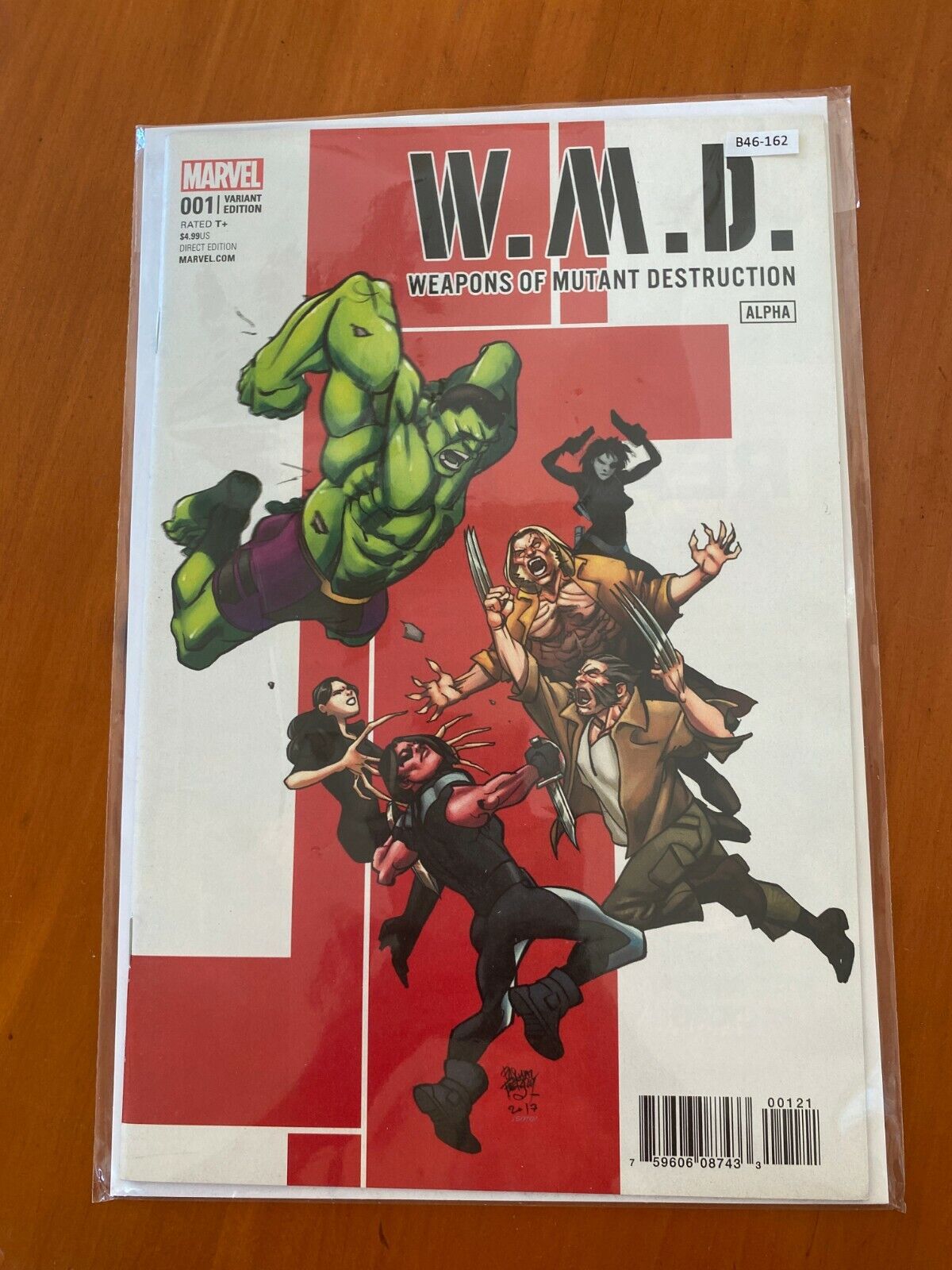 W.M.D 1 Weapons of Mutant - Variant Edition - High Grade Comic Book - B46-162