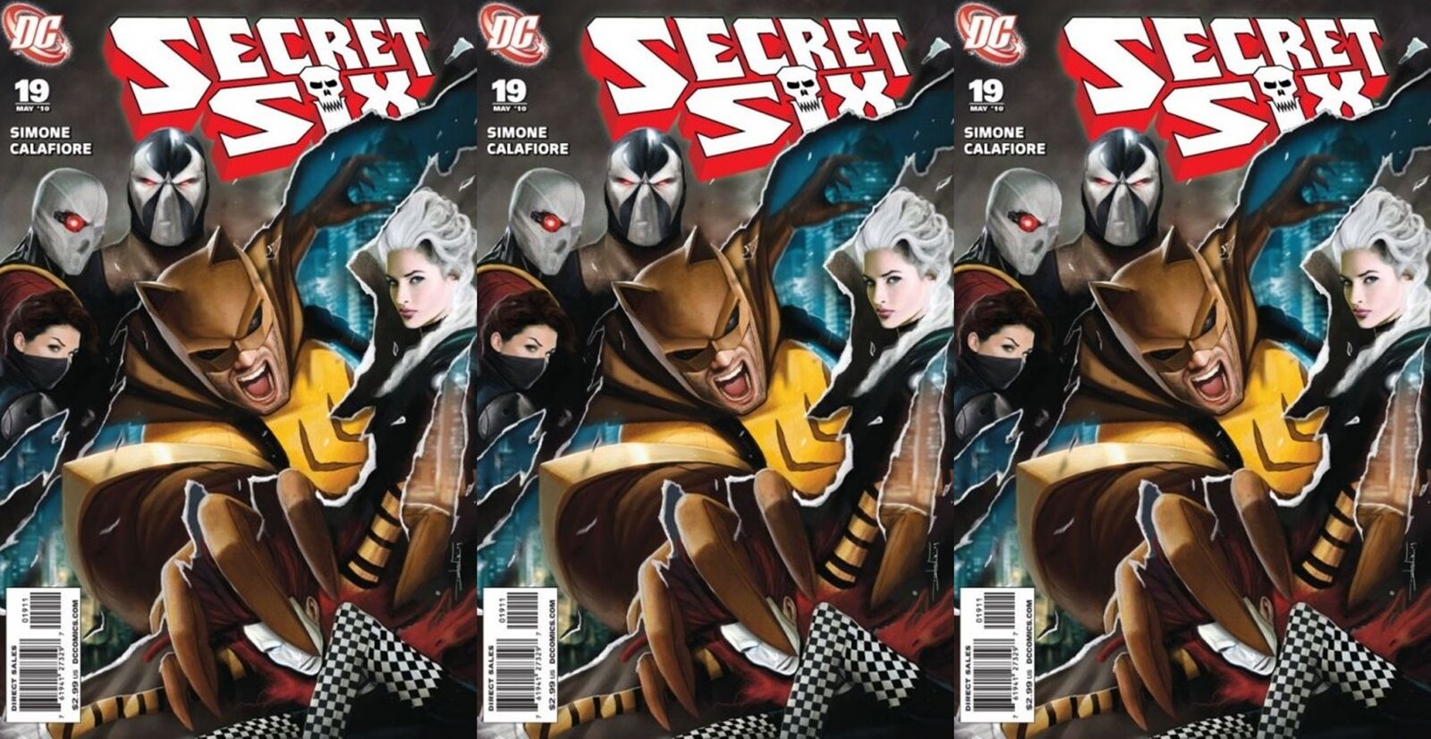 Secret Six #19 Volume 3 (2008-2011) DC Comics - 3 Comics