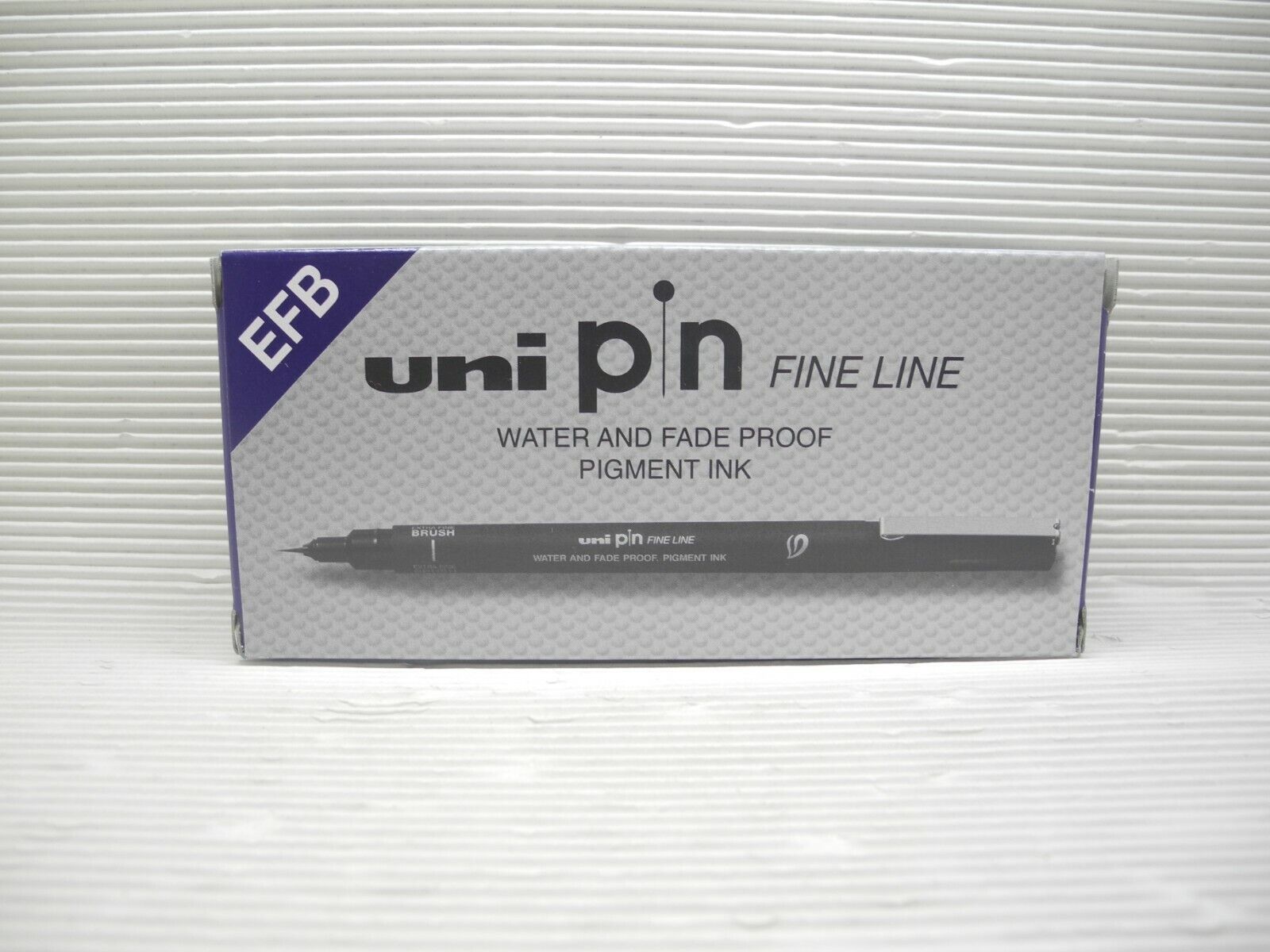 (Tracking No)12pcs 2021 UNI-BALL Pin Extra Fine Brush pen water&fade proof Black