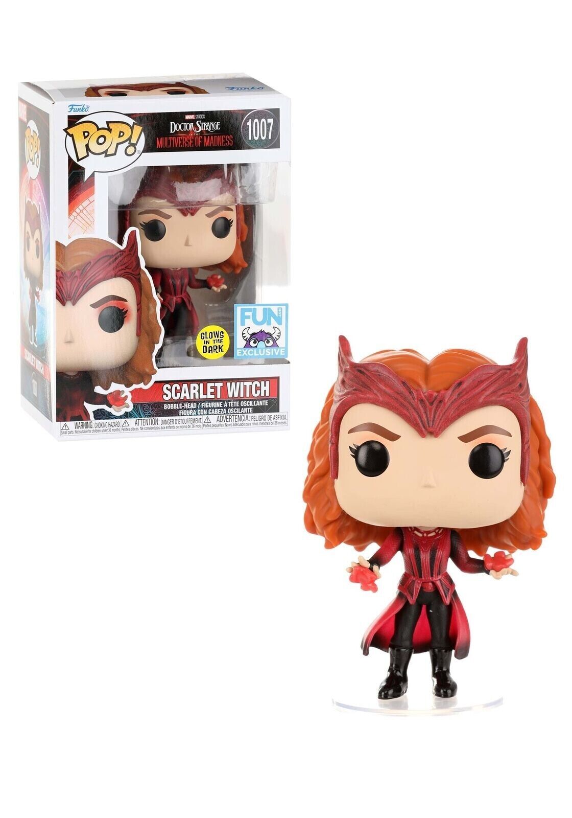 Marvel FUN Exclusive Scarlet Witch GITD