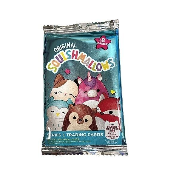 Squishmallows Official Jazwares Series 1 Trading Cards SINGLE PACK