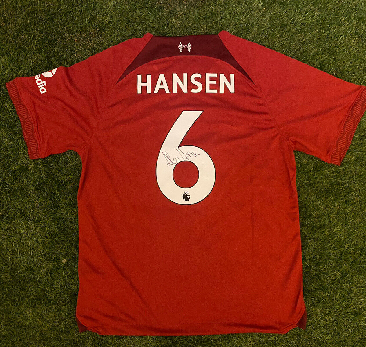 ALAN HANSEN - Signed LIVERPOOL SHIRT **COA** Premier League