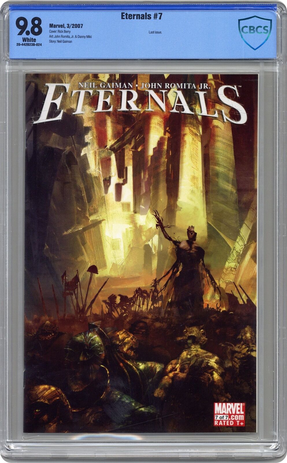 Eternals #7A Berry CBCS 9.8 2007 20-442B23B-024