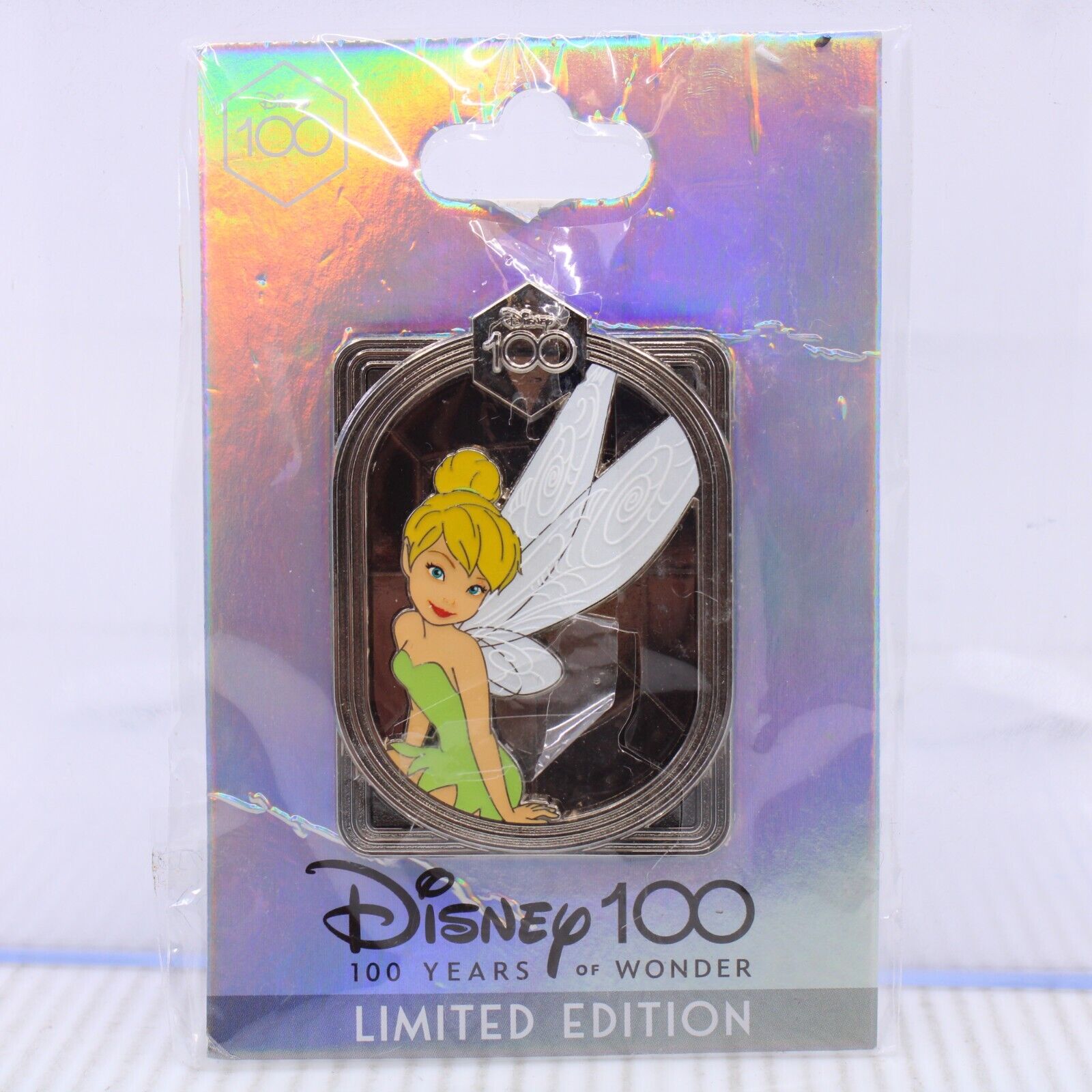 B5 Disney DEC 100 Years Of Wonder LE Pin Tinker Bell Peter Pan