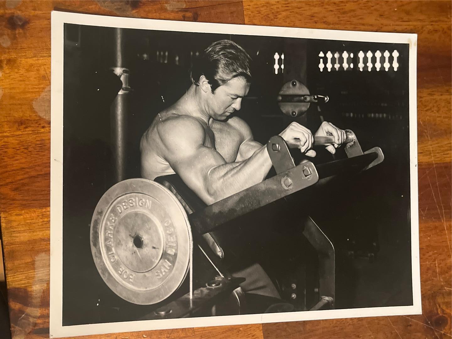Bodybuilder LARRY SCOTT muscle ORIGINAL photo