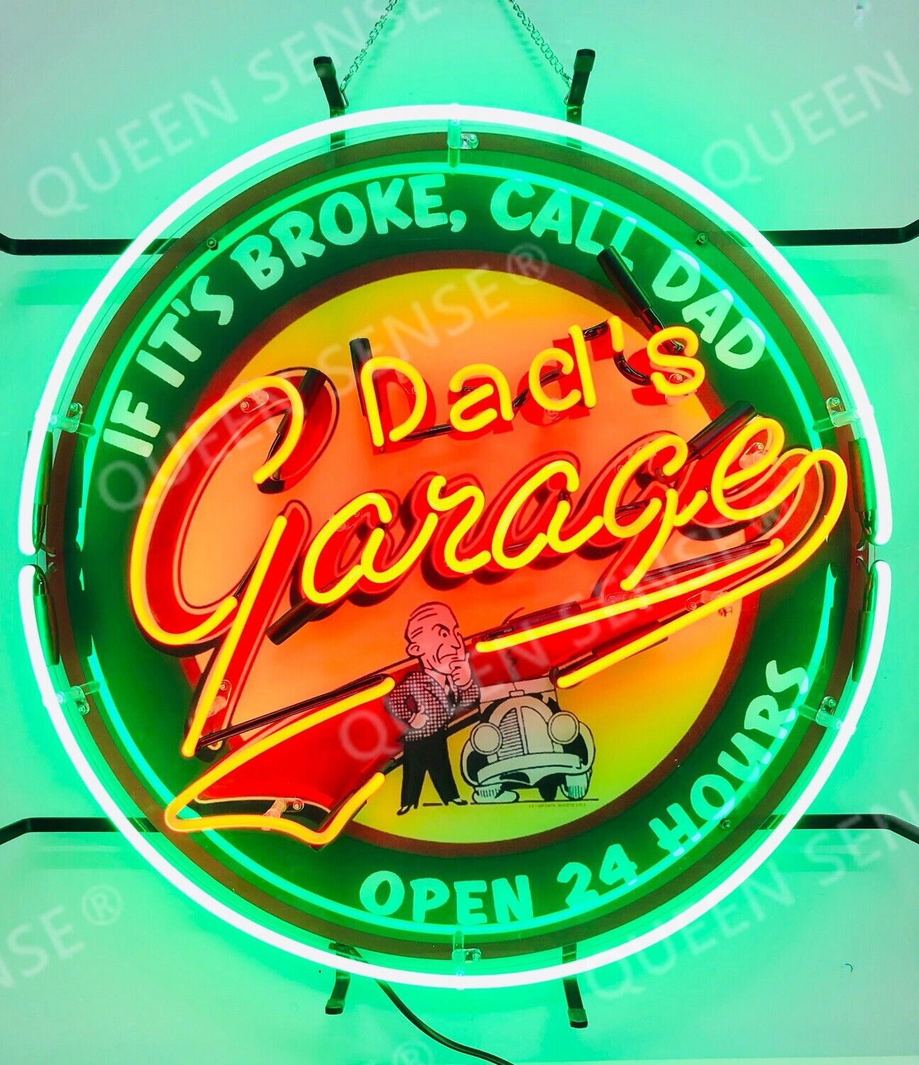 Dad's Garage Open 24 Hrs Car Auto 24