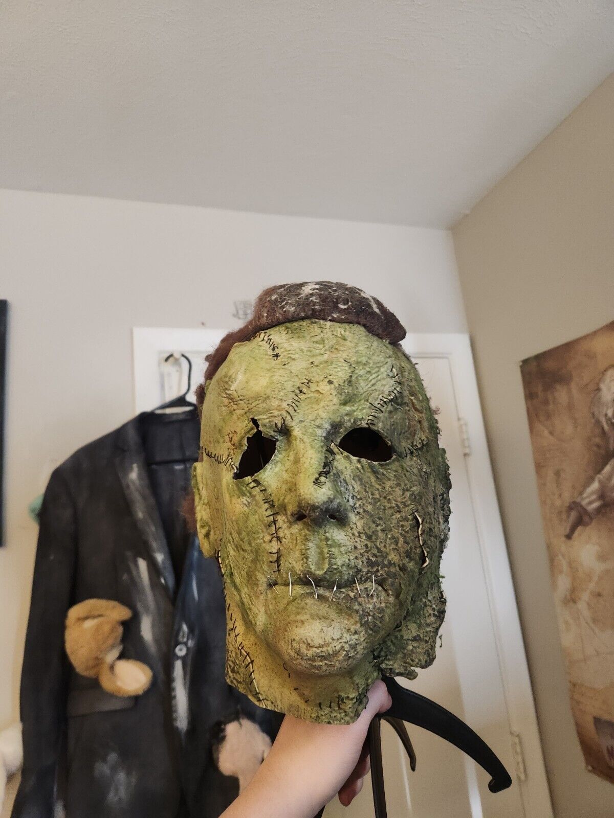Custom Frankenstein Micheal Myers Latex Mask 