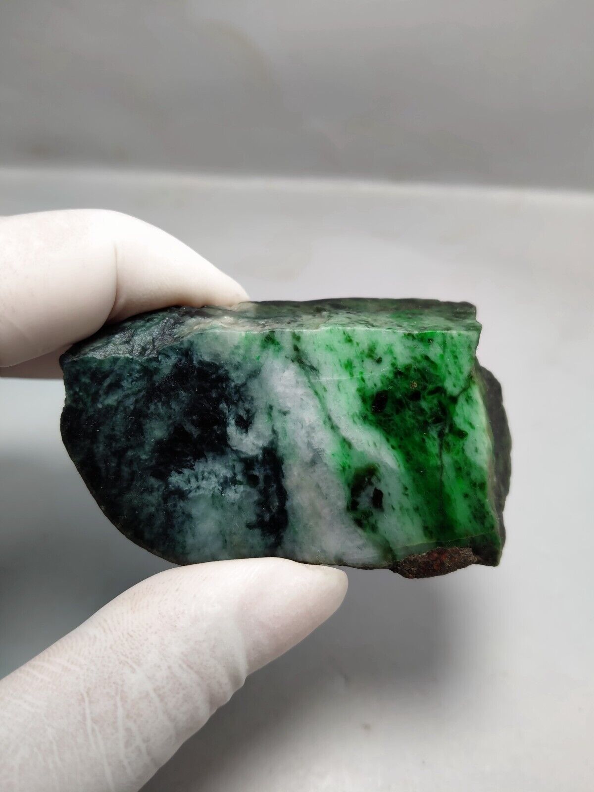 72grams Jadeite Jade Rough Cut 100% Real Natural Burmese Burma Jade Specimen