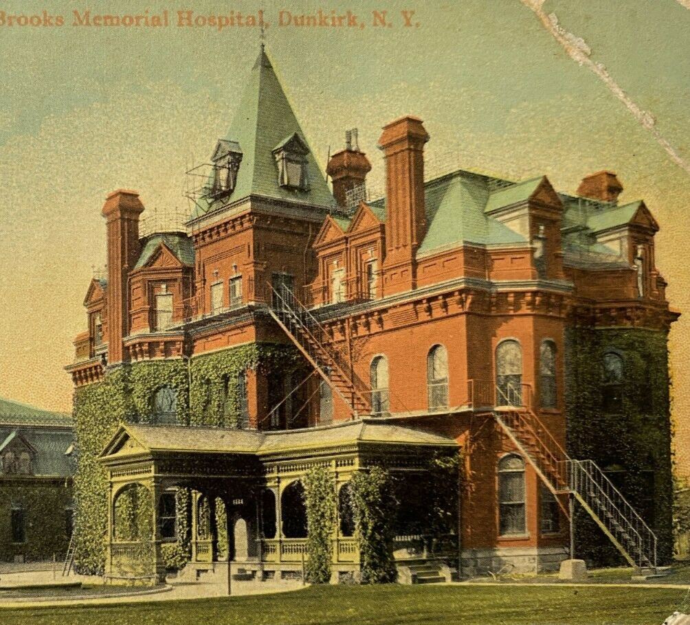Vintage Brooks Memorial Hospital, Dunkirk New York ...