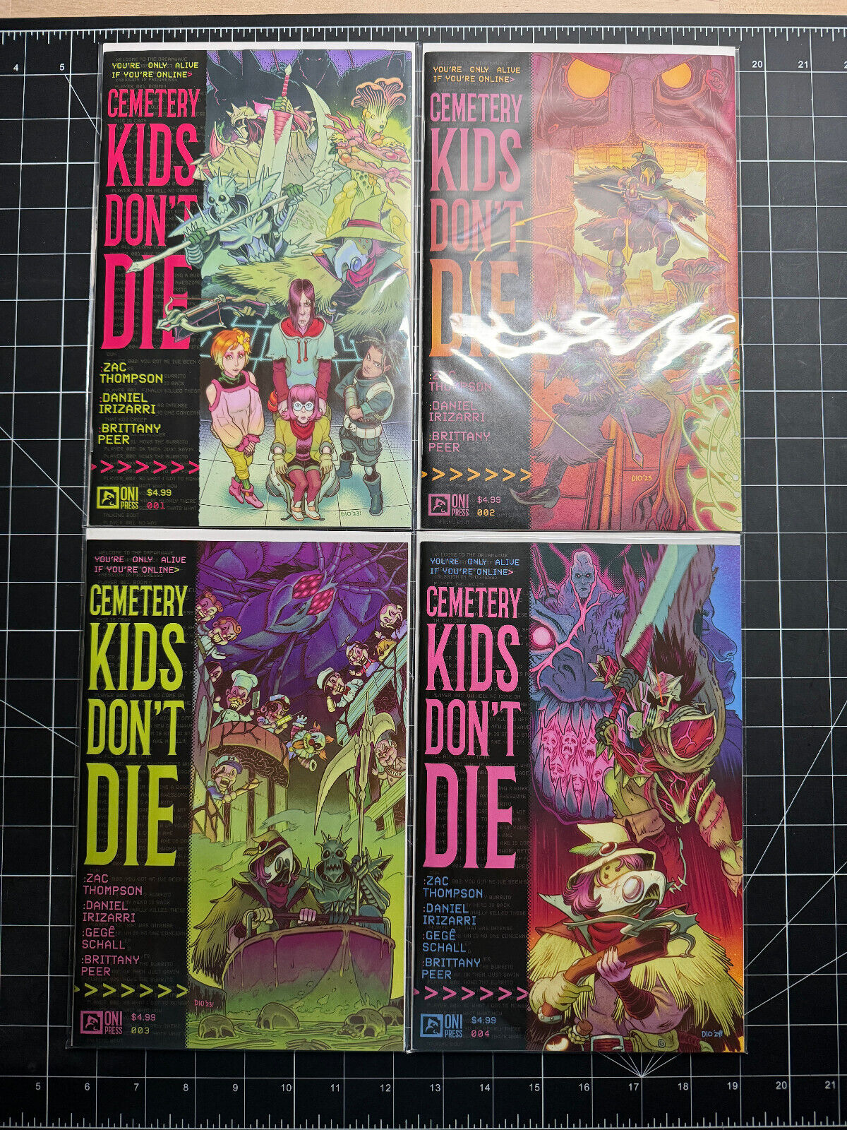 Cemetery Kids Don't Die #1 #2 #3 #4 Complete Series Full Set ONI PRESS 2024