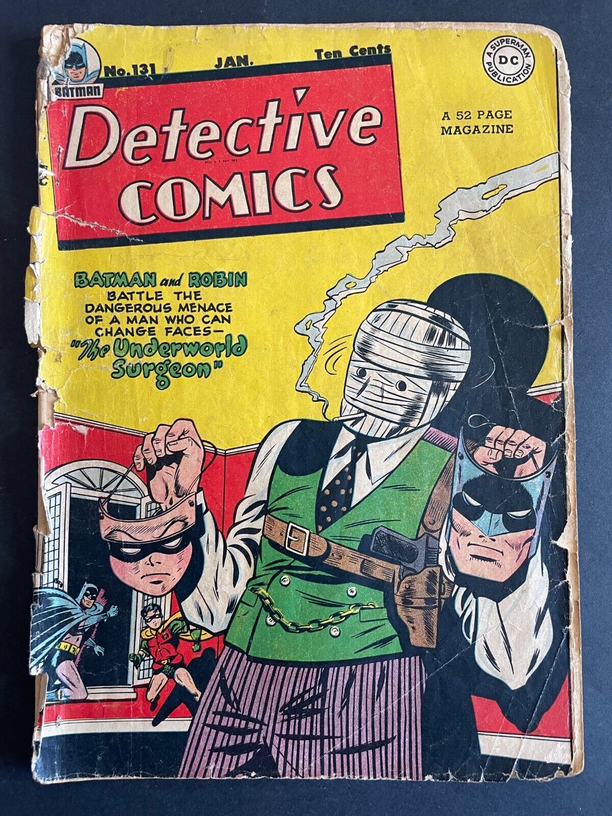 Detective Comics #131 - Batman Robin DC 1948 Comics