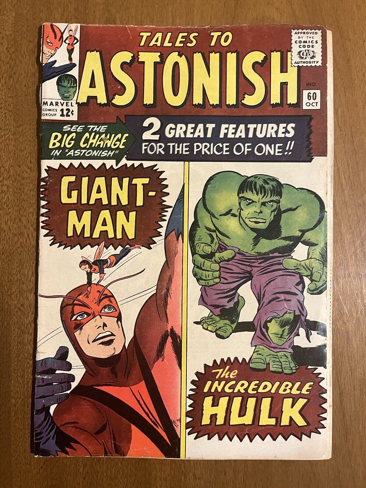 Tales to Astonish #60/Silver Age Marvel Comic Book/VG-