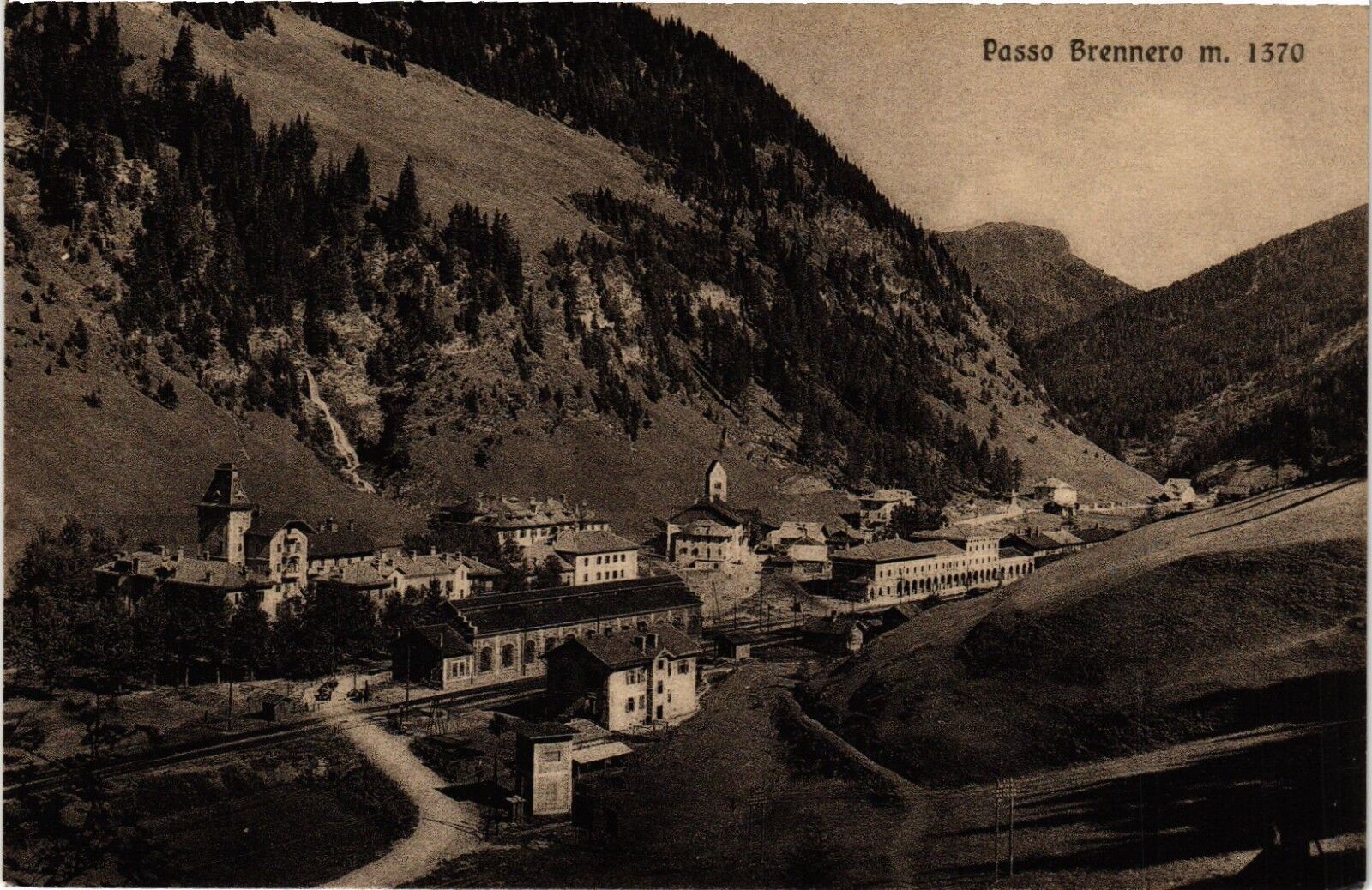 PC CPA ITALY, BRENNER STEP, Vintage Postcard (B3746)