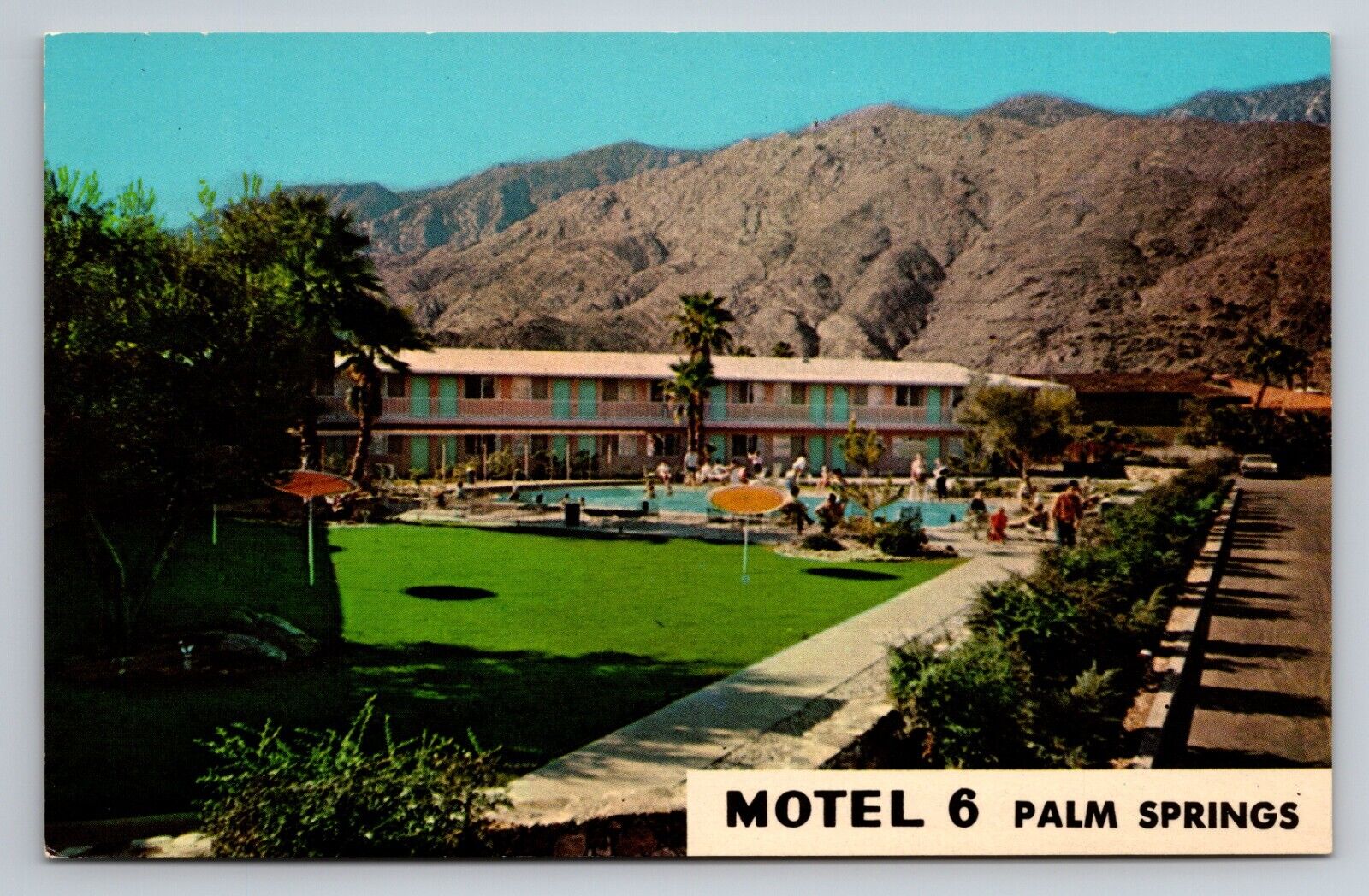 Motel 6 Palm Springs California Unposted