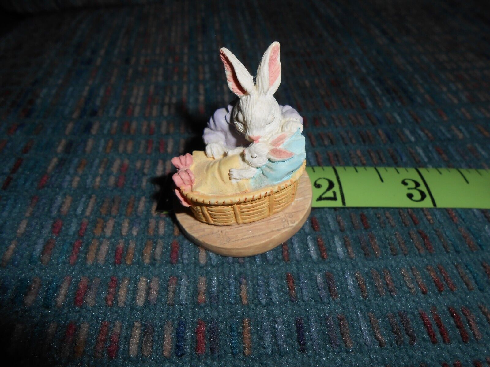 Enesco Mom & Baby Bunny Bedtime Figurine NEW Without Box
