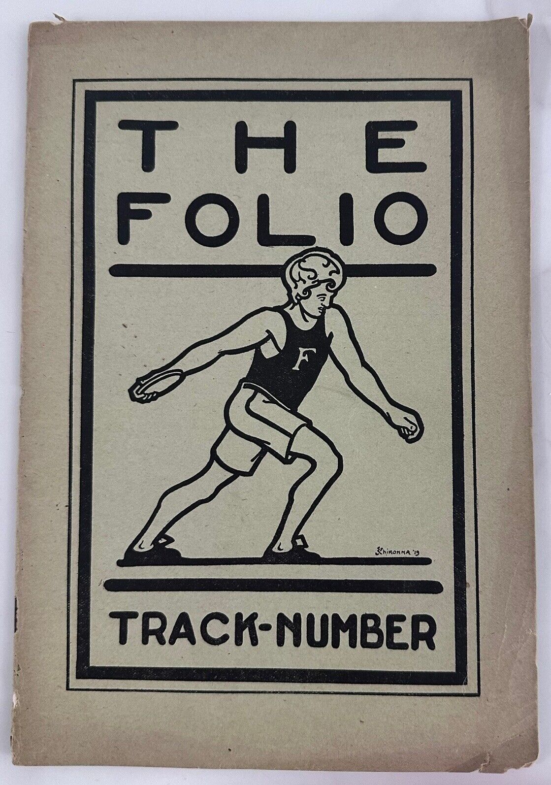 1919 The Folio Track-Number The High School Folio Flushing High School New York