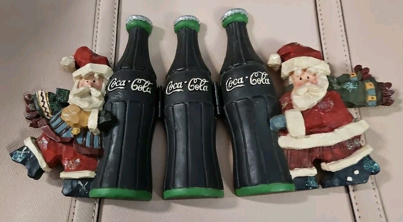 Coca-Cola Christmas Village Santa Screen by Kurt Adler 1998 Coca-Cola Company
