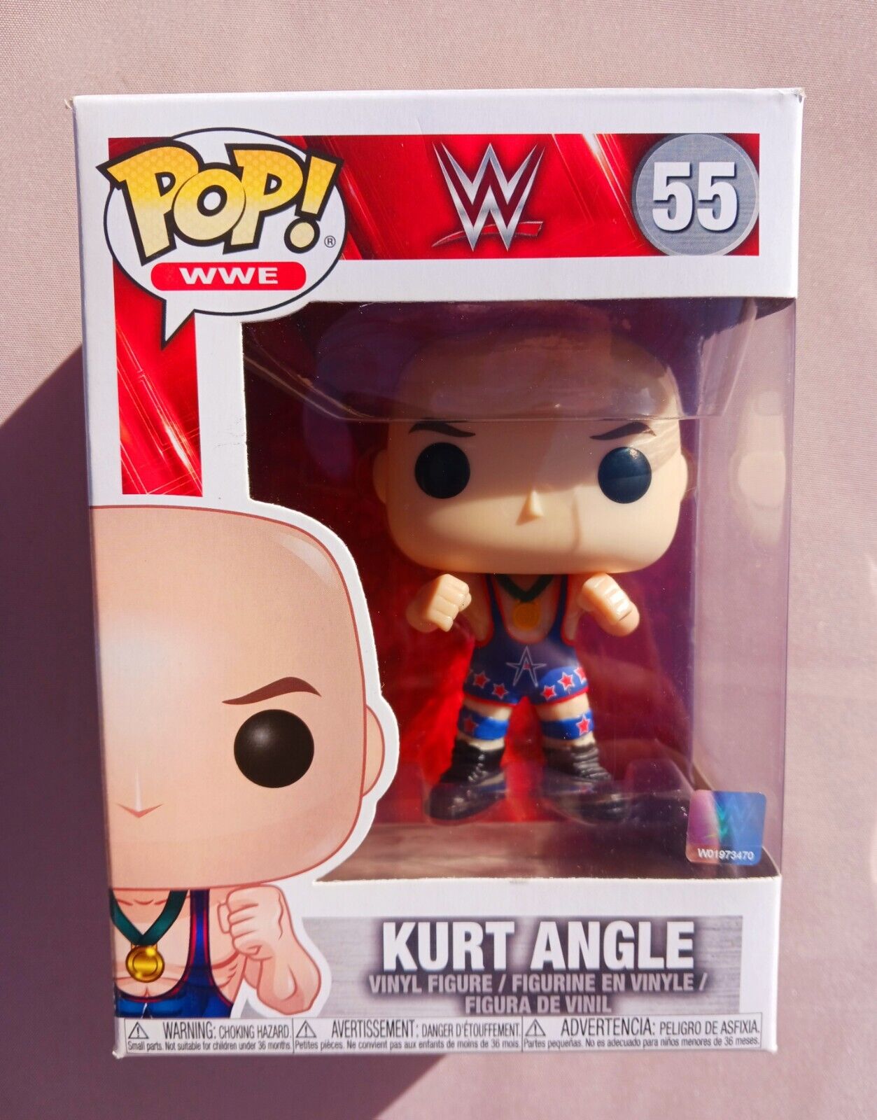 Funko Pop WWE Kurt Angle (in Ring Gear) #55