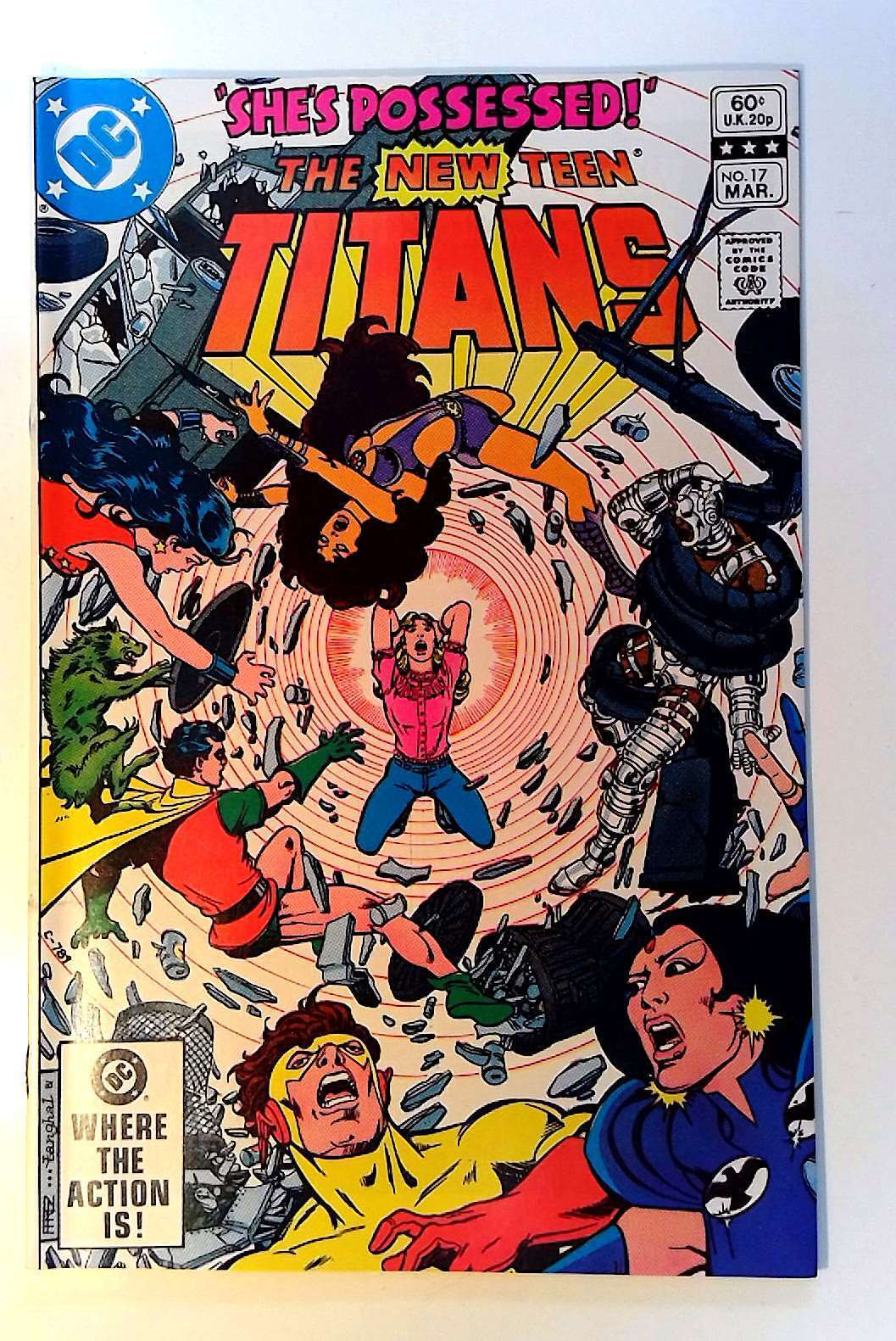 The New Teen Titans #17 DC Comics (1982) VF/NM 1st Print Comic Book