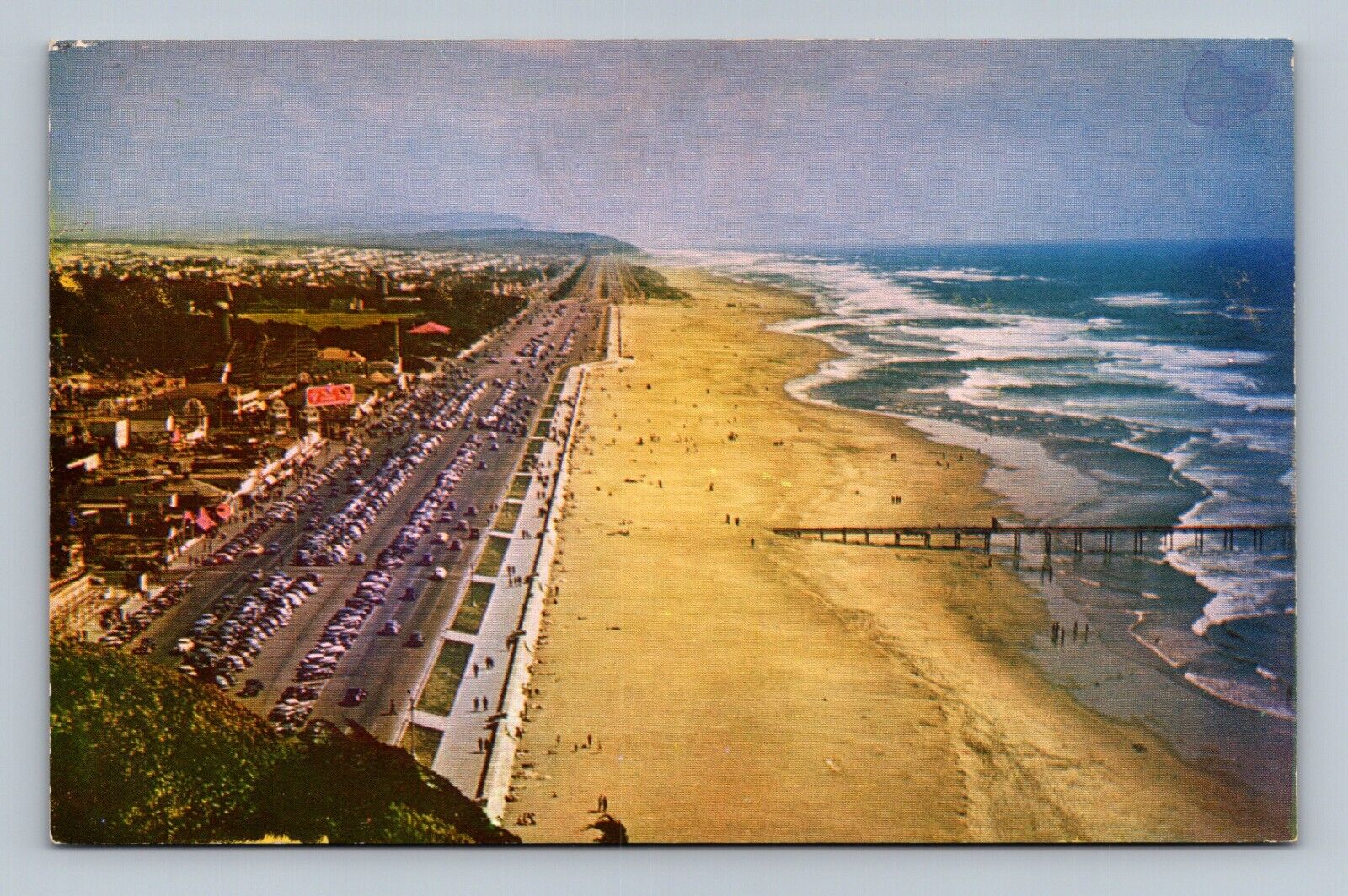 Postcard - San Francisco\'s Ocean Beach - San Francisco, California