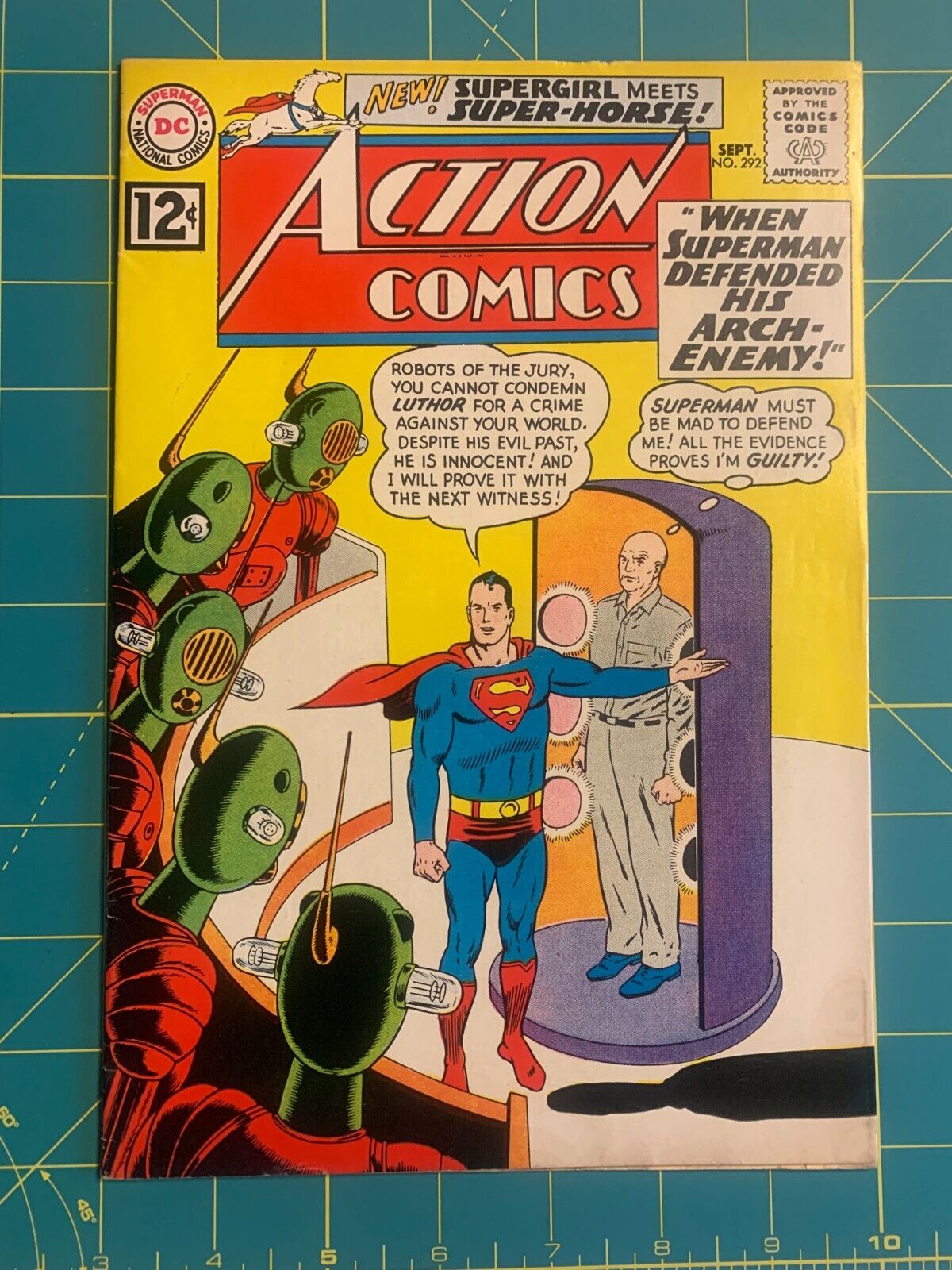 Action Comics #292 - Sep 1962 - Vol.1 - DC - Silver Age - 6.5 FN+