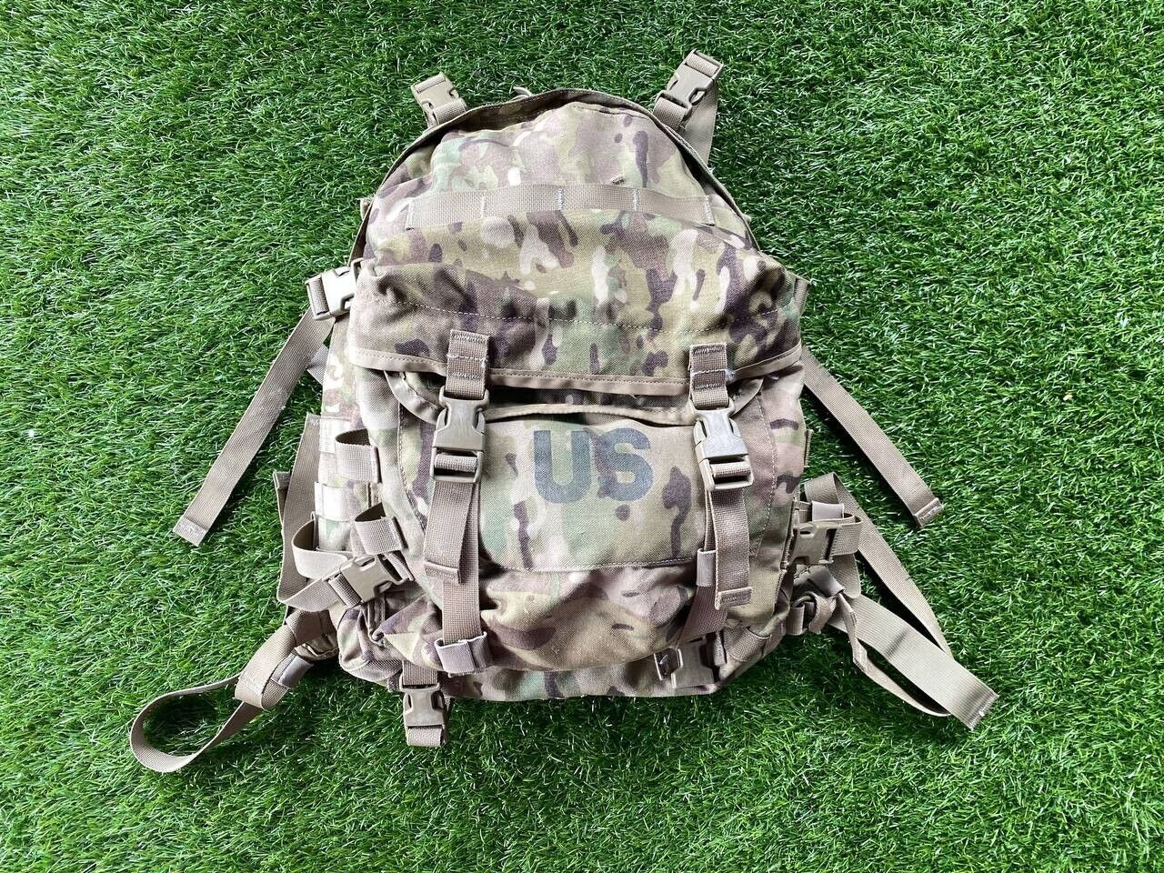 USED USGI ARMY OCP 2 SCORPION CAMO 3DAY ASSAULT PACK MOLLE II BACKPACK