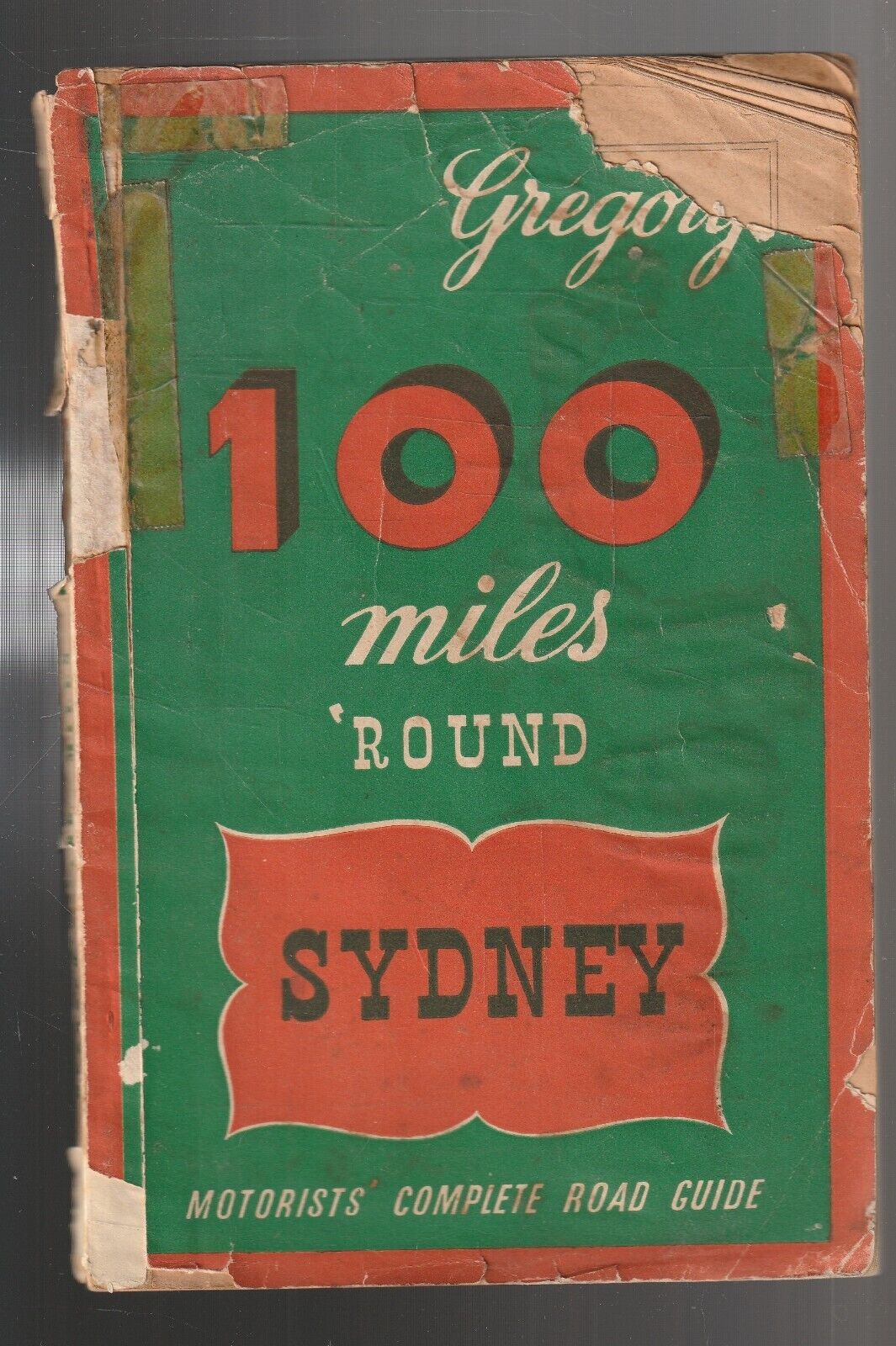 TRAVEL , GREGORY\'S 100 MILES \'ROUND SYDNEY , 20th ED