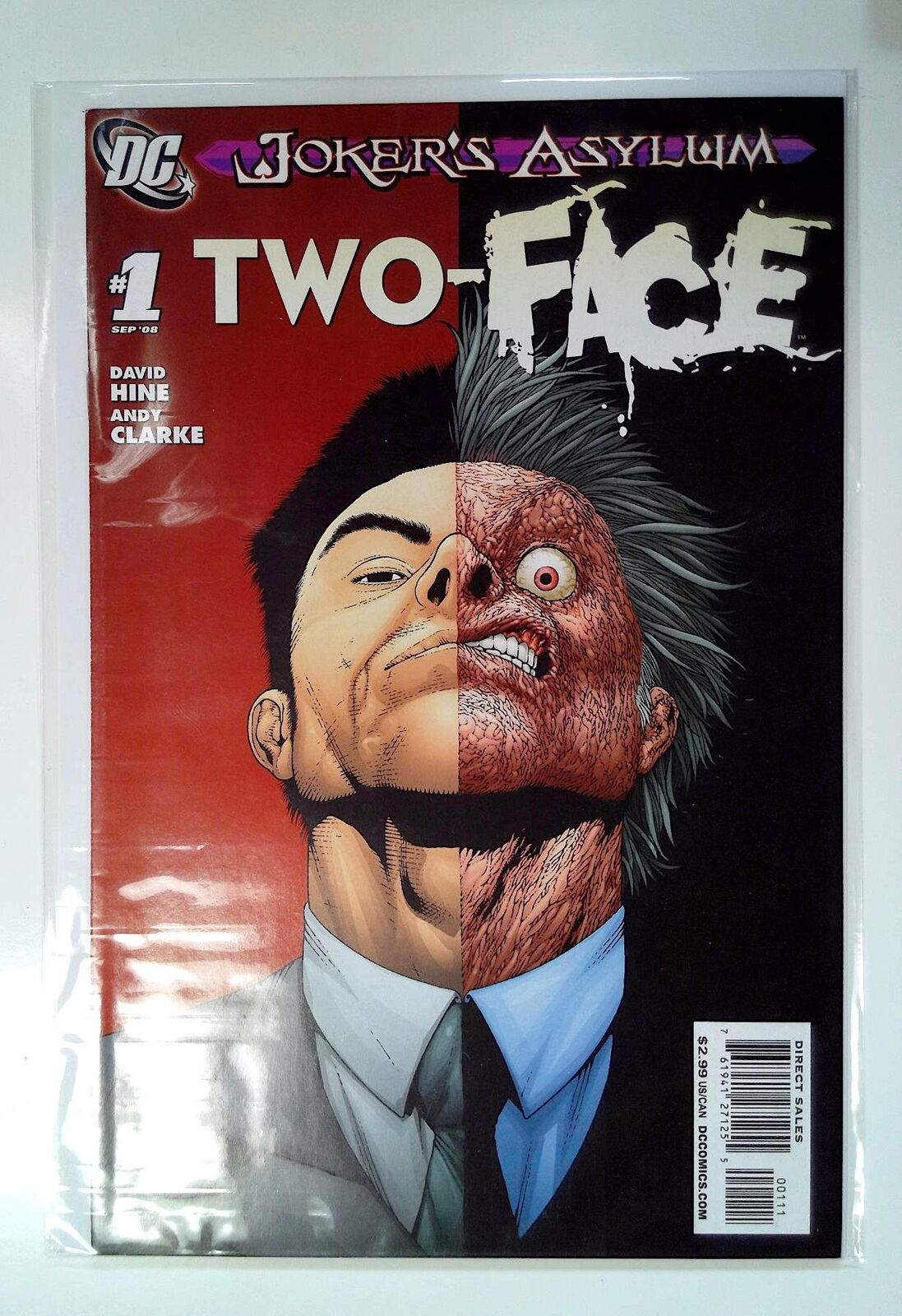 Joker's Asylum: Two-Face #1 DC Comics (2008) VF/NM 1st Print Comic Book