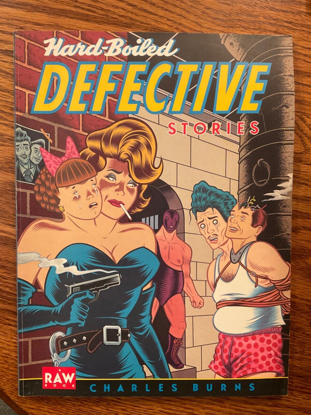 Hard-Boiled Defective Stories by Charles Burns First Edition 1988 VG+