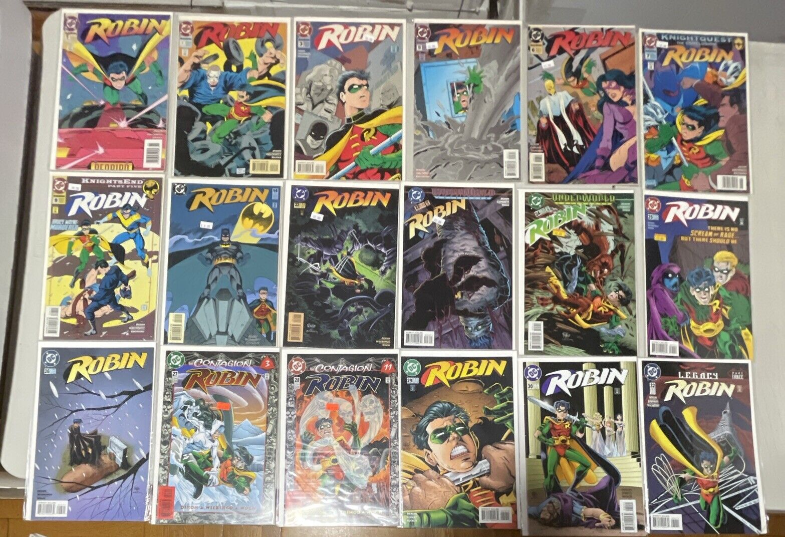DC Comics - Robin - Comic Book Lot 122 #1-141