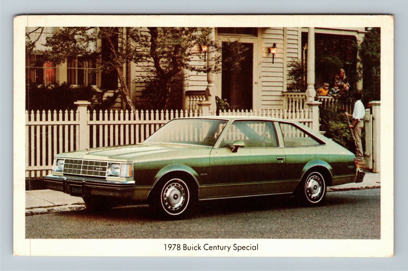 1978 Buick Century Custom Coupe Vintage Postcard