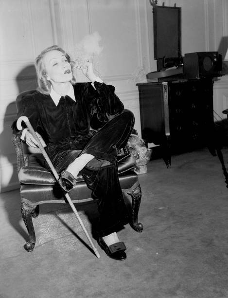 Marlene Dietrich at the St Regis Hotel New York Old Photo