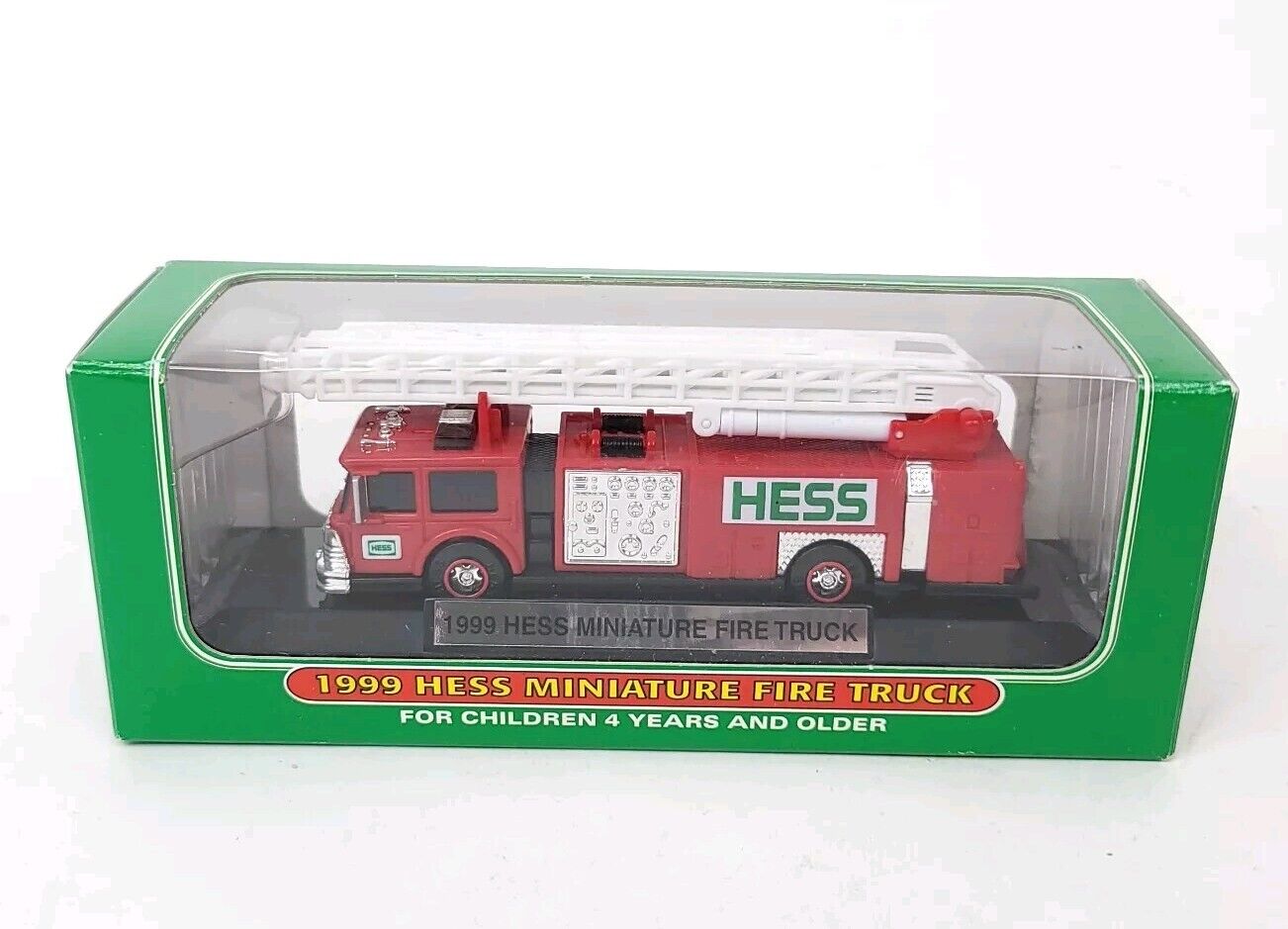 Hess Toy Mini Truck 1999 Miniature Fire Truck Collectible New In Box