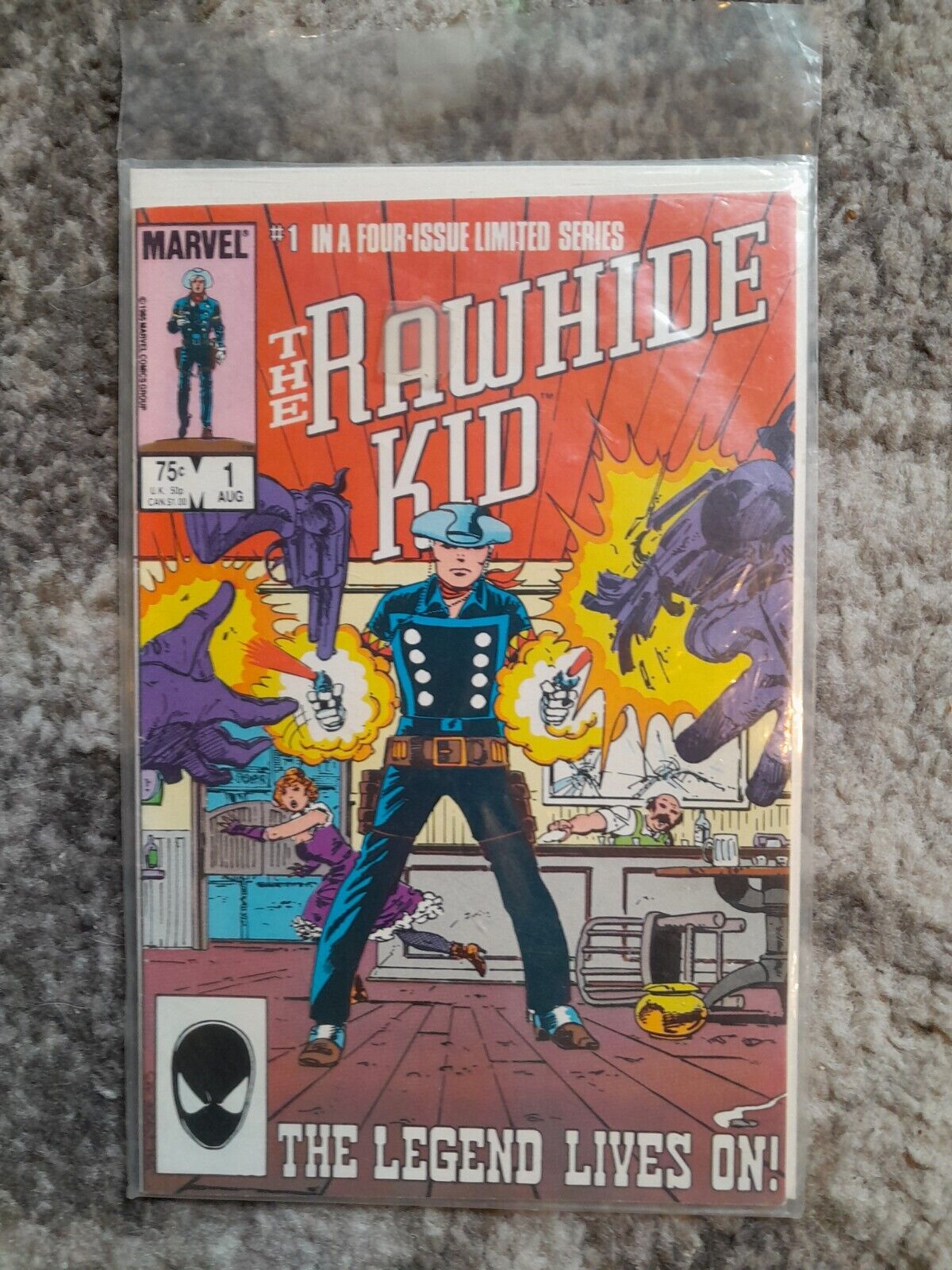 THE RAWHIDE KID #1 MARVEL COMICS 1985 BAGGED AND BOARDED 