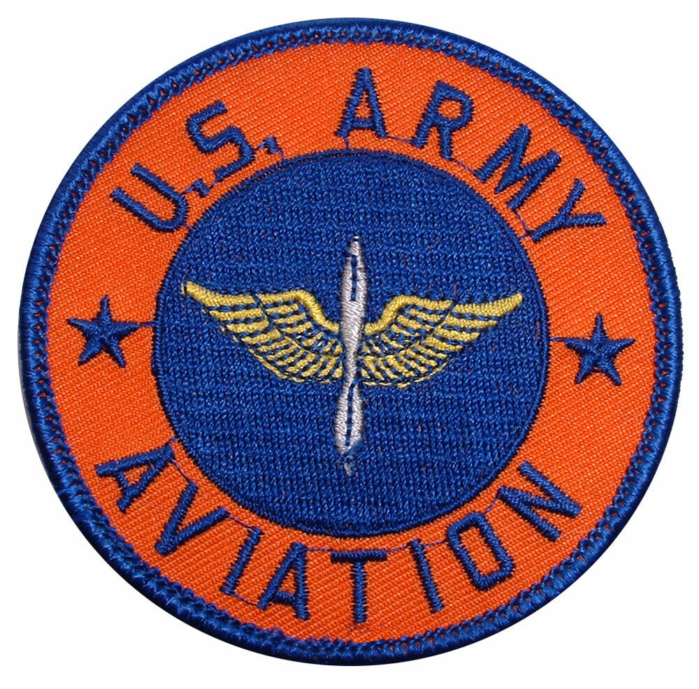 ARMY AVIATION Embroidered Shoulder Patch 3