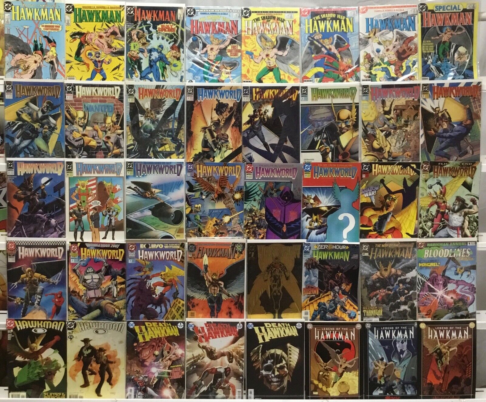 DC Comics - Hawkman - Comic Book Lot of 40 Issues