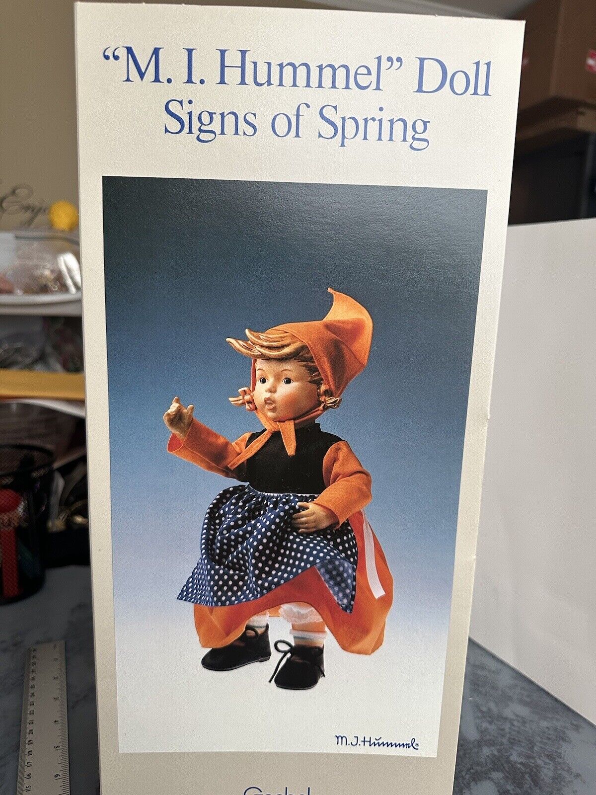 HUMMEL DOLL SIGNS OF SPRING  NEW IN BOX NOS. 