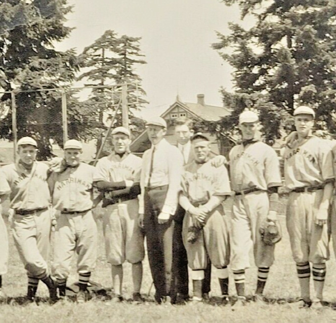 Very Rare 1914 Harriman Boosters Baseball Team Postcard Minor League Tennessee