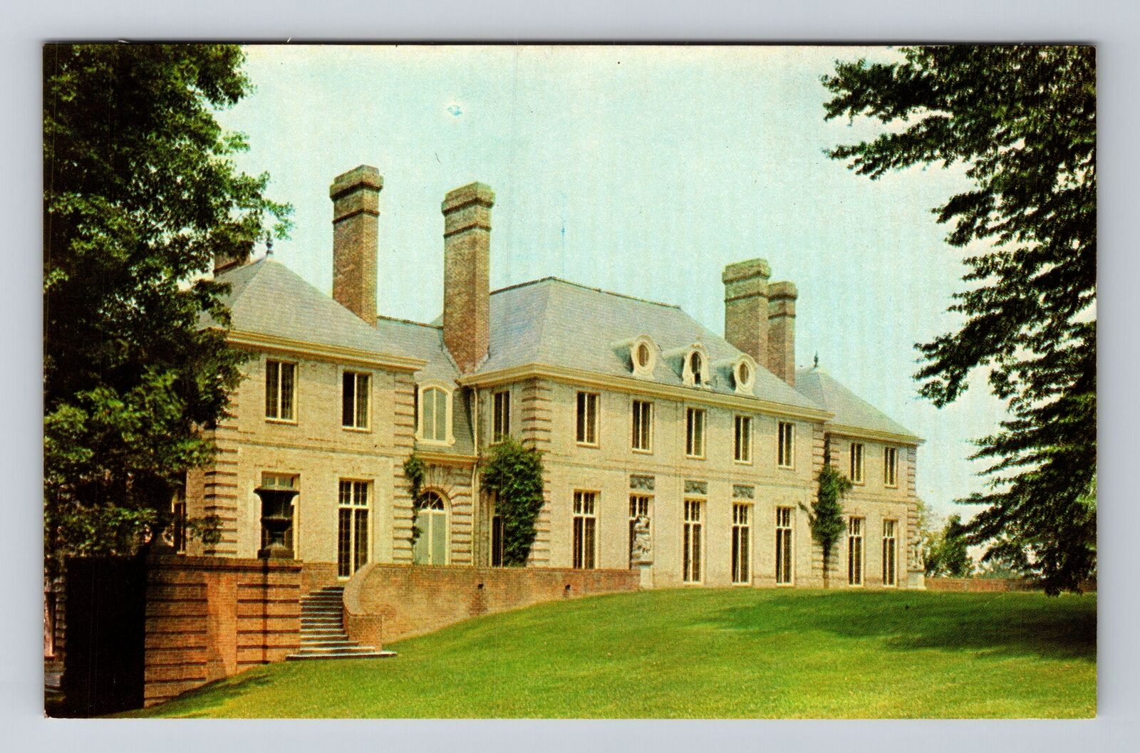 Mansfield OH-Ohio, Kingwood Hall, Kingwood Center, Vintage Postcard