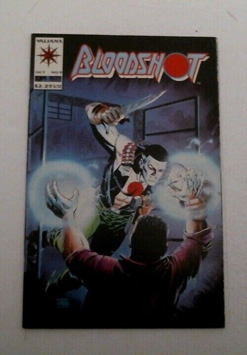 Bloodshot #9 - Valiant Comic Books 1990's