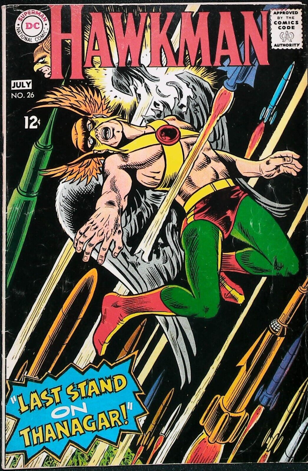 Hawkman #26 Vol 1 (1968) - DC - Mid Grade