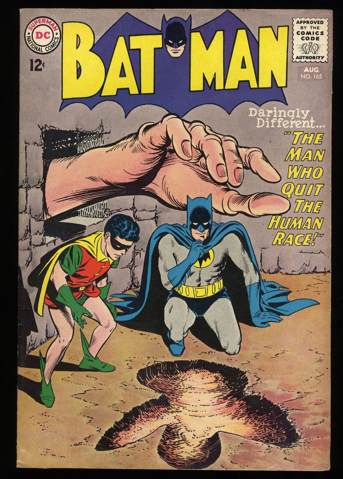 Batman #165 VF- 7.5 1st Appearance Patricia Powell Infantino/Giella Cover
