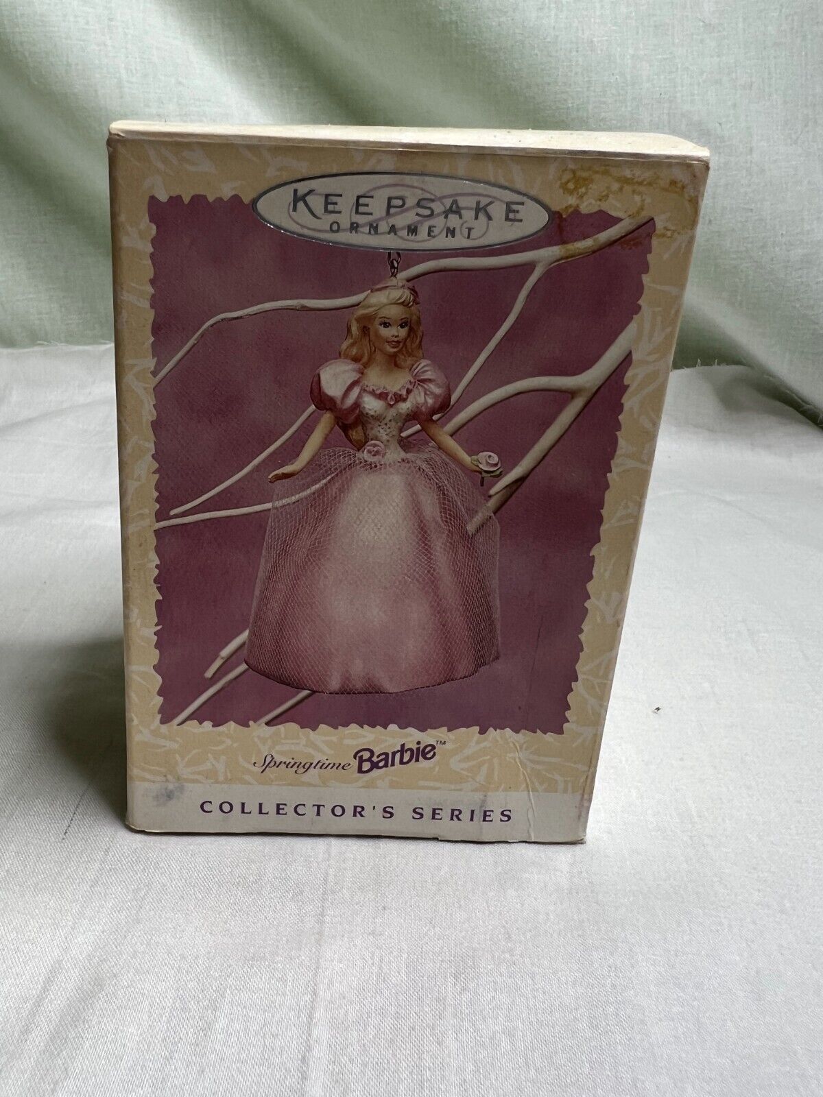 Hallmark Keepsake Ornament 1996 Springtime Barbie Collector Series FAST Shipping