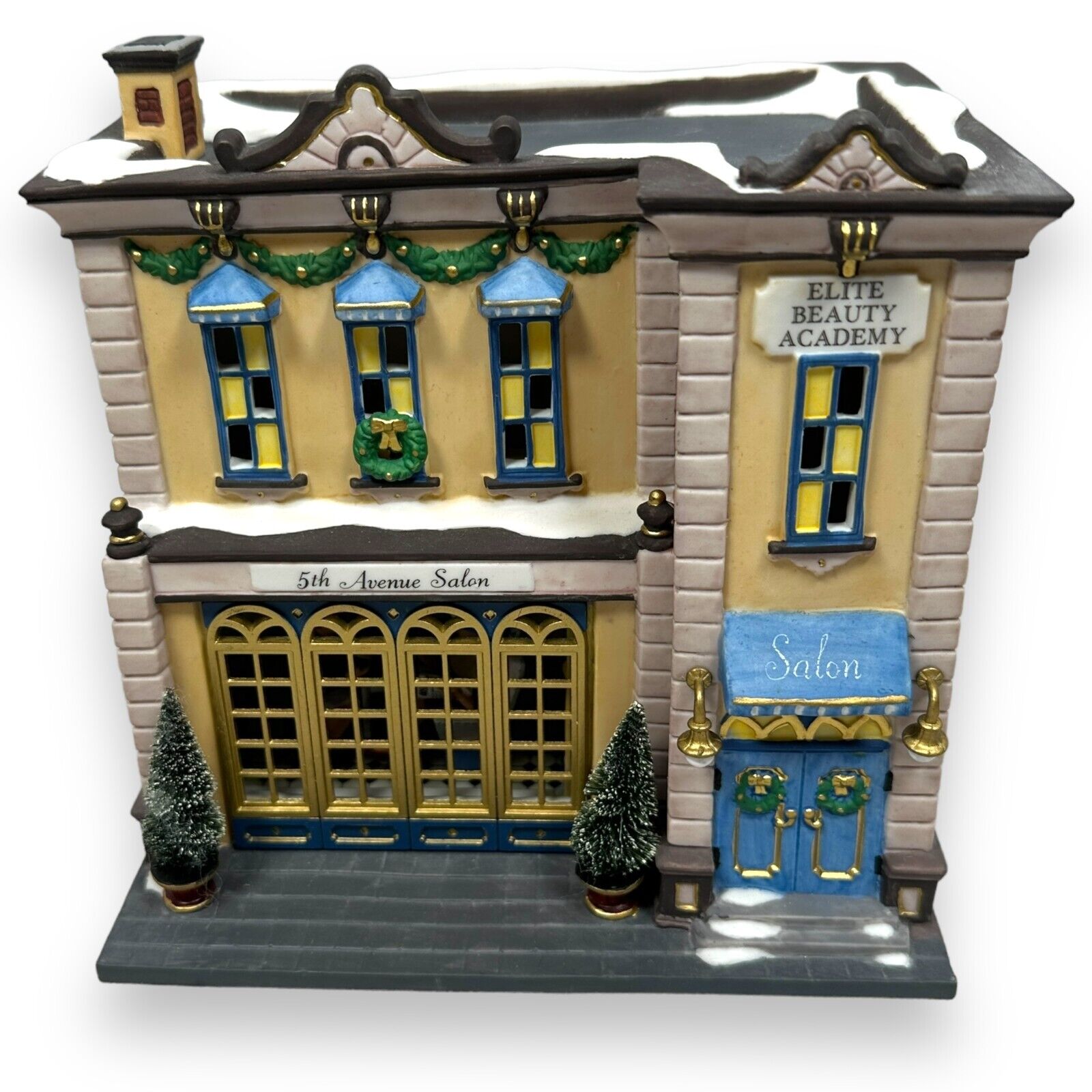 Department 56 Village Christmas In The City Series 5th Avenue Salon 58950 Dept