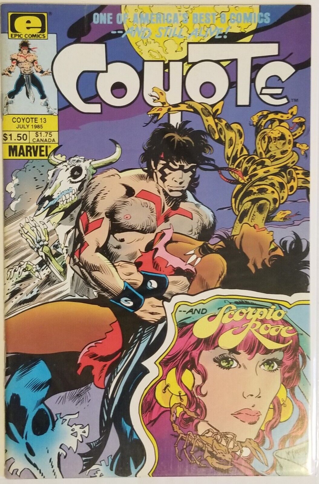 Coyote #11 #13 1st McFarlane Art Cover Marvel Epic Comics Key Venom 300 Rare HTF